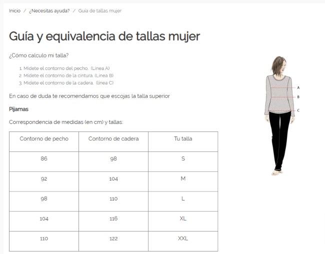 guia talles Massana