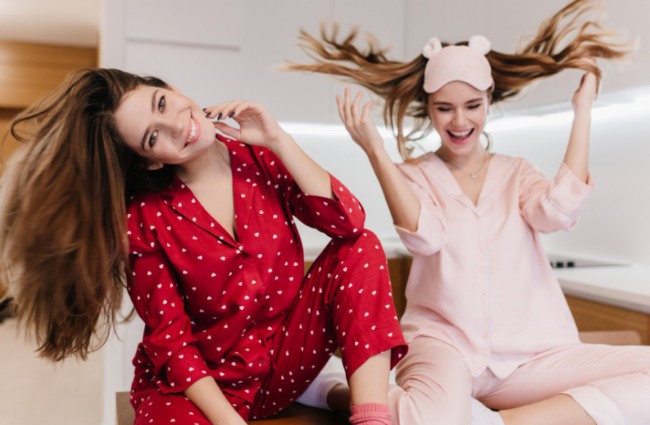 ideas pijamada adultos