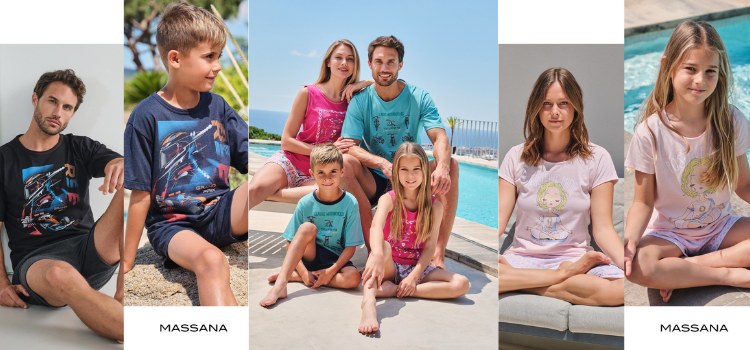 vestir como hijos pijamas a conjunto