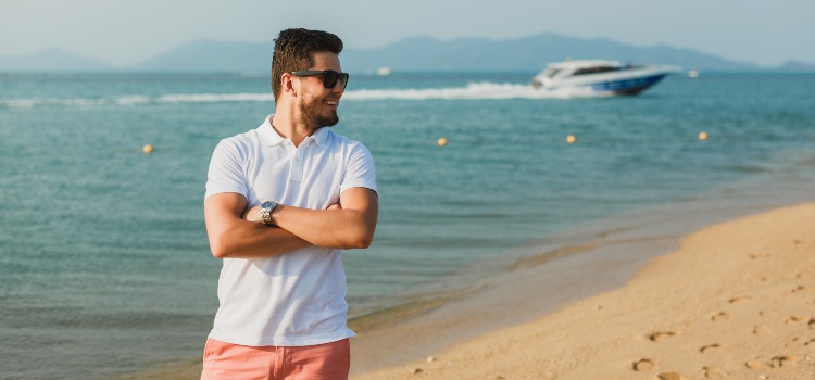 como combinar banador hombre